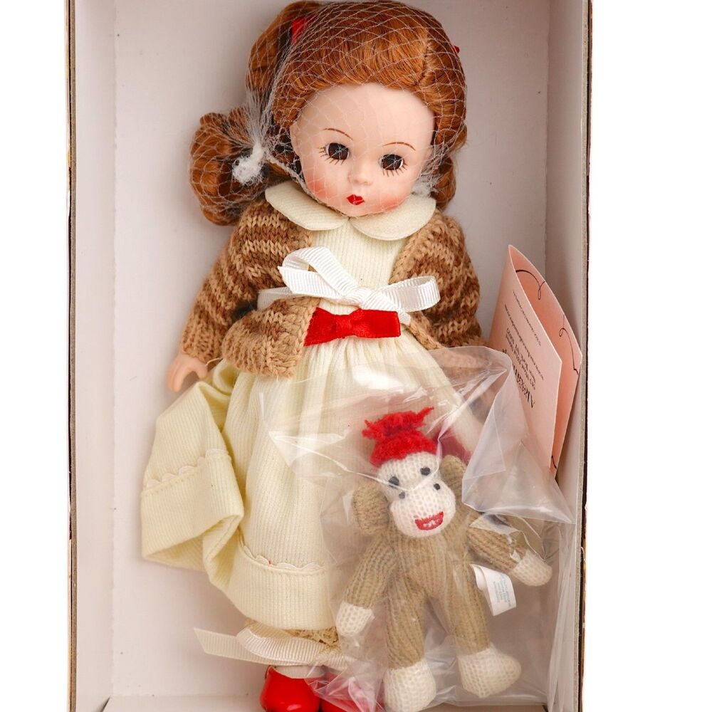 Madame Alexander Monkeying Around 7” Doll 38510 w/Box Monkey Tag 2003 RARE